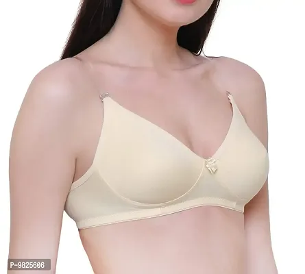 INNER TOUCH Women's Non-Padded/Seamless/Everyday/Wire-Free/T-Shirt Bra-thumb2