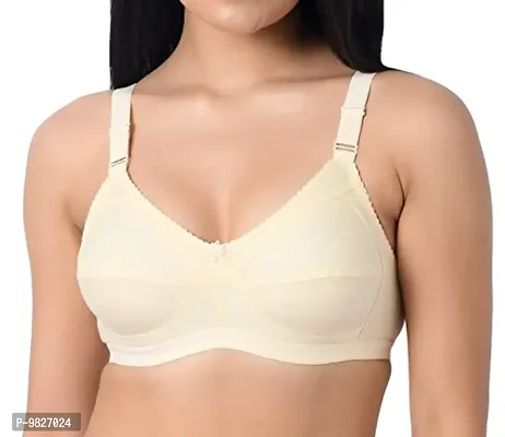 Women's Cotton Non Padded Bra (Pack of 3)