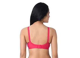 INNER TOUCH Women's Cotton Non-Padded Wire Free Everyday Broad Strap Bra (Combo of 3)-thumb4