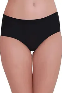 INNER TOUCH Women's and Girl Seamless No Show,Hipster Ice Silk Panties (Pack of-2)-thumb2