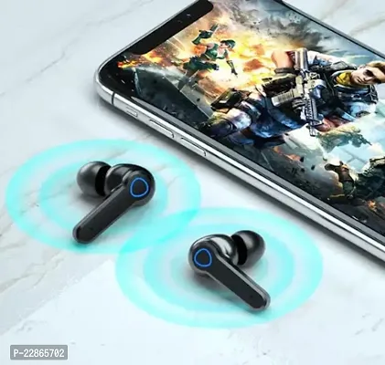 TUNIFI M19 Pro TWS Earphone with HiFi Heavy Bass Waterproof Hight Fidelity Sweat and Water Resistant Dual Mic High Definaton Call, High Performance with 48 Hours Play Time