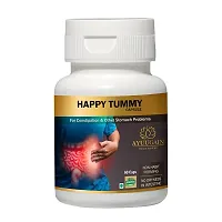 Ayuugain Happy Tummy Capsules for Indigestion, Acidity, Gastric and Constipation Relief-thumb3