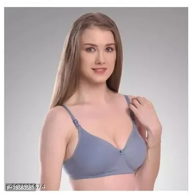 Women Stylish  Polycotton Solid Bras-thumb2