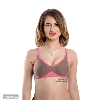 Stylist Cotton Non Padded Bras For Women Pack Of 3-thumb3