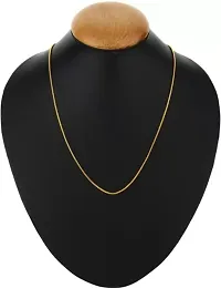 Gold Plated Chain With High Gold Polish for Men  Women-thumb1