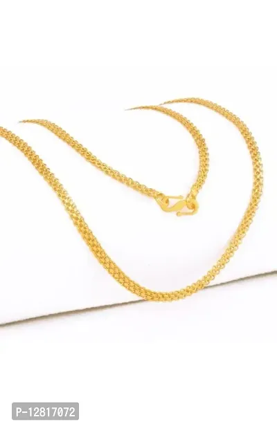 Most Popular Beautiful Mat Design Golden Light Gold Plated Copper Chain-thumb2