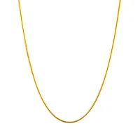 Gold Fashion Men Gold Plated Solid Chain-thumb1