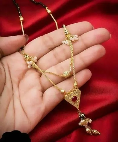 Gold Plated Stunning Mangalsutras For A Diva Look