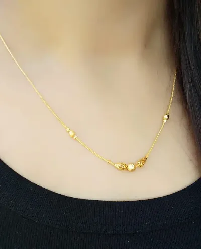 New Design!!: Premium Gold Plated Alloy Necklaces