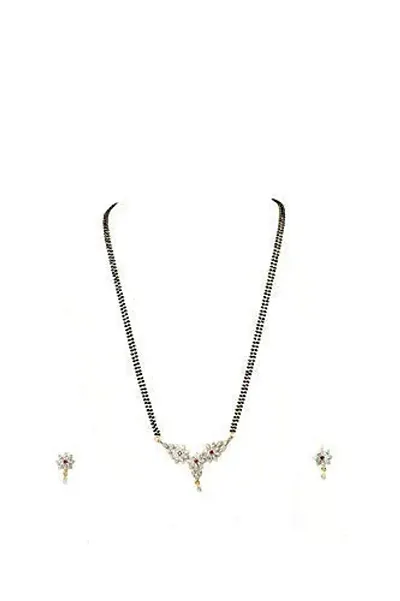 Trendy Brass Mangalsutra Set For Women