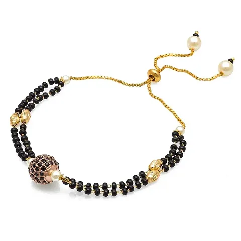 Trendy Alloy Hand Mangalsutra Bracelet For Women