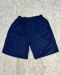 Navy Blue Active Dryfit Shorts-thumb1