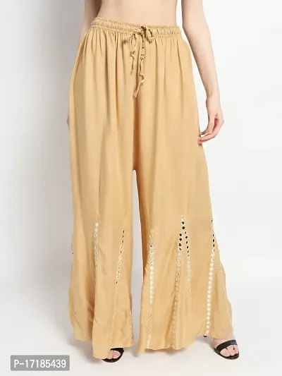 Trend for You Cotton Rayon Sharara Palazzo Pant-thumb2