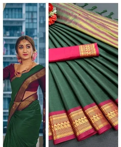 Classic Silk Saree with Blouse piece for women