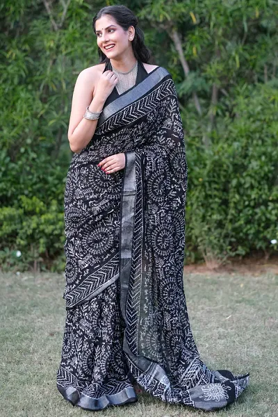 Stylish Saree with Blouse piece for Women