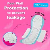 Soft Comfort Xl Sanitary Napkin 15 Pads With Disposable Pouch Sanitary Pad-thumb3