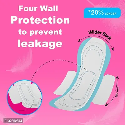 Soft Comfort Xl Sanitary Napkin 15 Pads With Disposable Pouch Sanitary Pad-thumb4