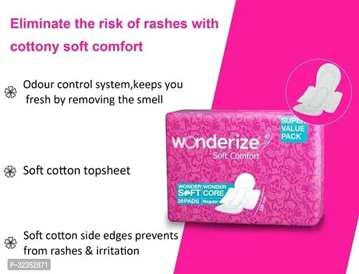 Soft Comfort Xl Sanitary Napkin 75 Pads With Disposable Pouch Sanitary Pad Sanitary Pad-thumb3