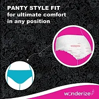 Period Panty Sanitary Pads Size M And L 4 Count Heavy Flow Overnight Panties Sanitary Pad Pack Of 2-thumb2