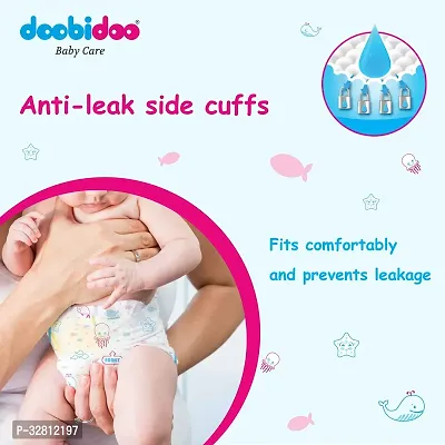 Doobidoo Baby Pants Large Size Rash Free Soft Diapers Anti-Leak Highly Absorbentxl Count Of40-thumb2