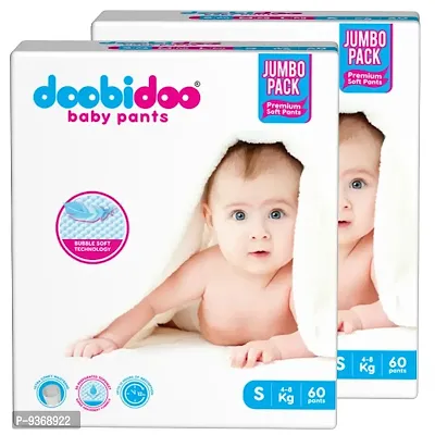 Doobidoo Baby Pants - Small Size - 60 Pants combo of 2