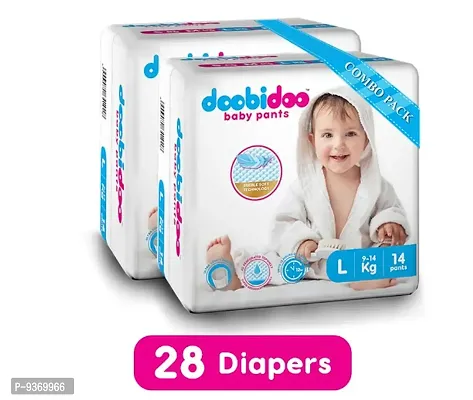 Doobidoo Baby Pants - Large Size - 14 Pants combo of 2