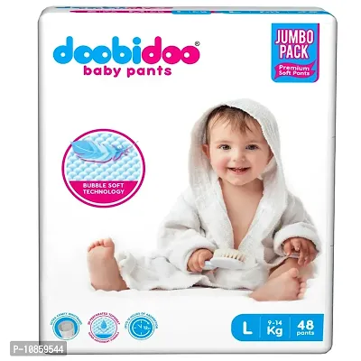 Doobidoo Baby Diaper Pants - Large Size - 48 Pants