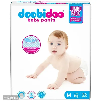 Doobidoo Baby Diaper Pants - Medium Size - 56 Pants