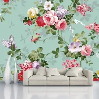 Decorative Design Self Adhesive Wallpaper Wall Sticker for Home Decor, Living Room, Bedroom, Hall, Kids Room, Play Room (PVC Vinyl, Water Proof)(DI 87) (16 X 50 INCH)-thumb1