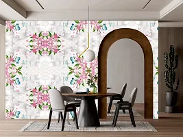 DECORATIVE DESIGN Wallpaper Multicolor Wall Sticker for Home Dcor, Living Room, Bedroom, Hall, Kids Room, Play Room(Self Adhesive Vinyl, Waterproof Model)(1111)-thumb3