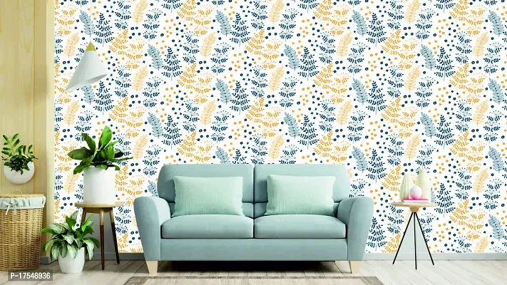 DECORATIVE DESIGN Wallpaper Multicolor Wall Sticker for Home Dcor, Living Room, Bedroom, Hall, Kids Room, Play Room(Self Adhesive Vinyl, Waterproof Model)(1034)-thumb3