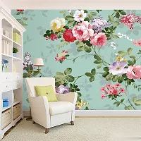 Decorative Design Self Adhesive Wallpaper Wall Sticker for Home Decor, Living Room, Bedroom, Hall, Kids Room, Play Room (PVC Vinyl, Water Proof)(DI 87) (16 X 50 INCH)-thumb3