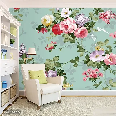 Decorative Design Self Adhesive Wallpaper Wall Sticker for Home Decor, Living Room, Bedroom, Hall, Kids Room, Play Room (PVC Vinyl, Water Proof)(DI 87) (16 X 50 INCH)-thumb4