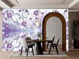 DECORATIVE DESIGN Wallpaper Multicolor Wall Sticker for Home Dcor, Living Room, Bedroom, Hall, Kids Room, Play Room(Self Adhesive Vinyl, Waterproof Model)(1110)-thumb1