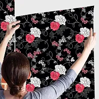 Decorative Design Self Adhesive Wallpaper Wall Sticker for Home Decor, Living Room, Bedroom, Hall, Kids Room, Play Room (PVC Vinyl, Water Proof)(DI 134) (16 X 96 INCH)-thumb3