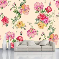 Decorative Design Self Adhesive Wallpaper Wall Sticker for Home Decor, Living Room, Bedroom, Hall, Kids Room, Play Room (PVC Vinyl, Water Proof)(DI 82) (16 X 50 INCH)-thumb3