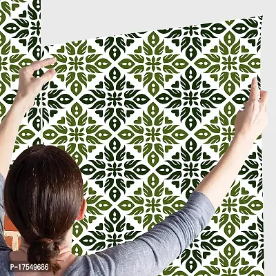 Decorative Design Self Adhesive Wallpaper Wall Sticker for Home Decor, Living Room, Bedroom, Hall, Kids Room, Play Room (PVC Vinyl, Water Proof)(DI 30) (16 X 90 INCH)-thumb3