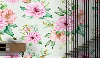 Decorative Design Self Adhesive Wallpaper Wall Sticker for Home Decor, Living Room, Bedroom, Hall, Kids Room, Play Room (PVC Vinyl, Water Proof)(DI 118) (16 X 50 INCH)-thumb1