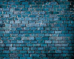 Decorative Design Blue Brick Textured Peel and Stick Wallpaper | Self Adhesive Wall Sticker for Home Decor,Living Room,Bedroom,Hall,Kids Room,Play Room (PVC Vinyl, Water Proof)(DI 195)(16 X 128 INCH)-thumb2