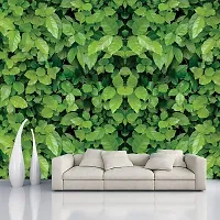 Decorative Design Green Foliage Self Adhesive Wallpaper Wall Sticker for Home Decor, Living Room, Bedroom, Hall, Kids Room, Play Room (PVC Vinyl, Water Proof)(DI 200) (16 X 96 INCH)-thumb2