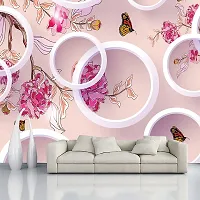 Decorative Design Self Adhesive Wallpaper Wall Sticker for Home Decor, Living Room, Bedroom, Hall, Kids Room, Play Room (PVC Vinyl, Water Proof)(DI 91) (16 X 128 INCH)-thumb3