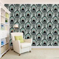 Decorative Design Self Adhesive Wallpaper Wall Sticker for Home Decor, Living Room, Bedroom, Hall, Kids Room, Play Room (PVC Vinyl, Water Proof)(DI 57) (16 X 128 INCH)-thumb3