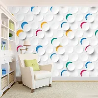 Decorative Design Self Adhesive Wallpaper Wall Sticker for Home Decor, Living Room, Bedroom, Hall, Kids Room, Play Room (PVC Vinyl, Water Proof)(DI 61) (16 X 96 INCH)-thumb3