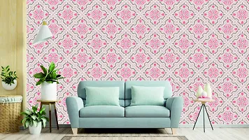 DECORATIVE DESIGN Wallpaper Multicolor Wall Sticker for Home Dcor, Living Room, Bedroom, Hall, Kids Room, Play Room(Self Adhesive Vinyl, Waterproof Model)(1033)-thumb1