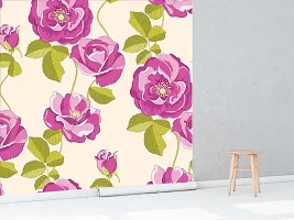 Decorative Design Self Adhesive Wallpaper Wall Sticker for Home Decor, Living Room, Bedroom, Hall, Kids Room, Play Room (PVC Vinyl, Water Proof)(DI 167) (16 X 96 INCH)-thumb3