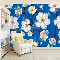 Decorative Design Self Adhesive Wallpaper Wall Sticker for Home Decor, Living Room, Bedroom, Hall, Kids Room, Play Room (PVC Vinyl, Water Proof)(DI 88) (16 X 128 INCH)-thumb3