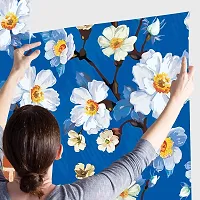 Decorative Design Self Adhesive Wallpaper Wall Sticker for Home Decor, Living Room, Bedroom, Hall, Kids Room, Play Room (PVC Vinyl, Water Proof)(DI 88) (16 X 128 INCH)-thumb2