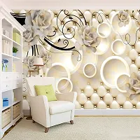 Decorative Design Self Adhesive Wallpaper Wall Sticker for Home Decor, Living Room, Bedroom, Hall, Kids Room, Play Room (PVC Vinyl, Water Proof)(DI 95) (16 X 90 INCH)-thumb3