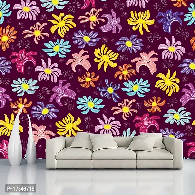 All Decorative Design Wallpaper for Home Decor, Living Room, Decal Self Adhesive (Waterproof)(DI 21) (16 X 90 INCH)-thumb4