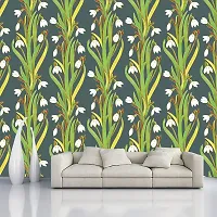 Decorative Design Self Adhesive Wallpaper Wall Sticker for Home Decor, Living Room, Bedroom, Hall, Kids Room, Play Room (PVC Vinyl, Water Proof)(DI 188) (16 X 128 INCH)-thumb2